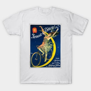 Fernand Clément & Cie Bicycles France Vintage Wall Art T-Shirt